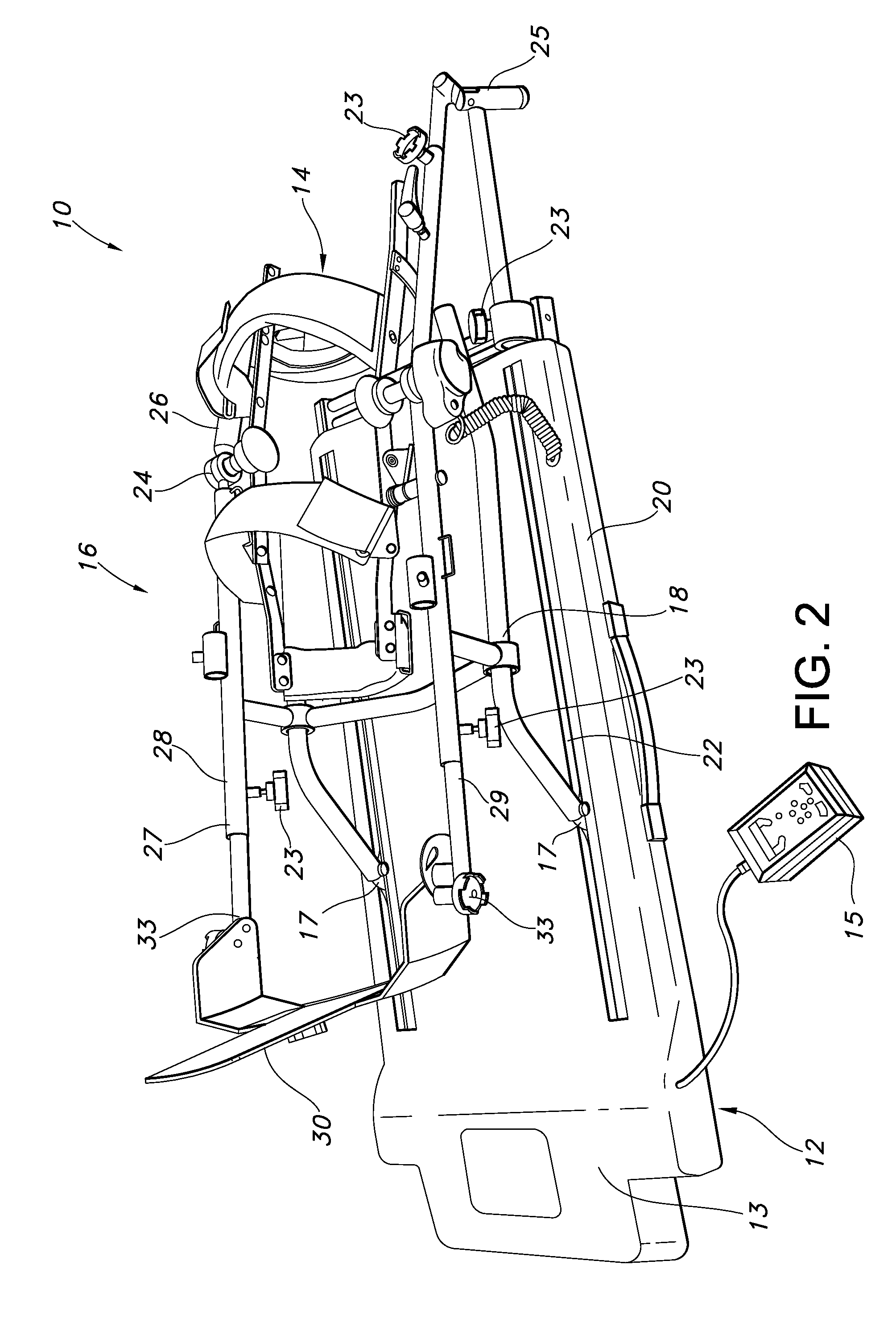 Knee extension assist device