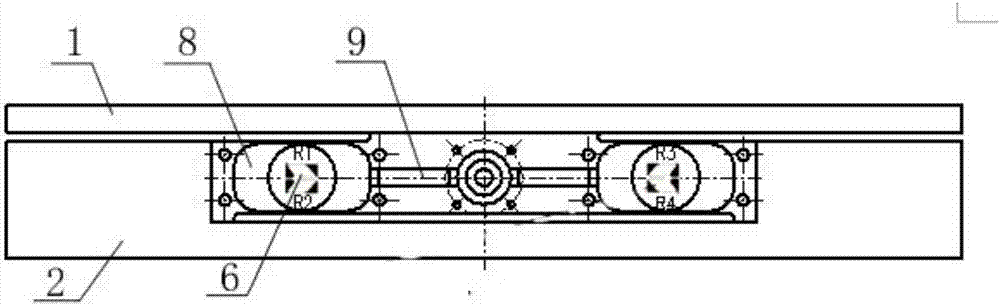 Brake input pressure measurement sensor for disc brake