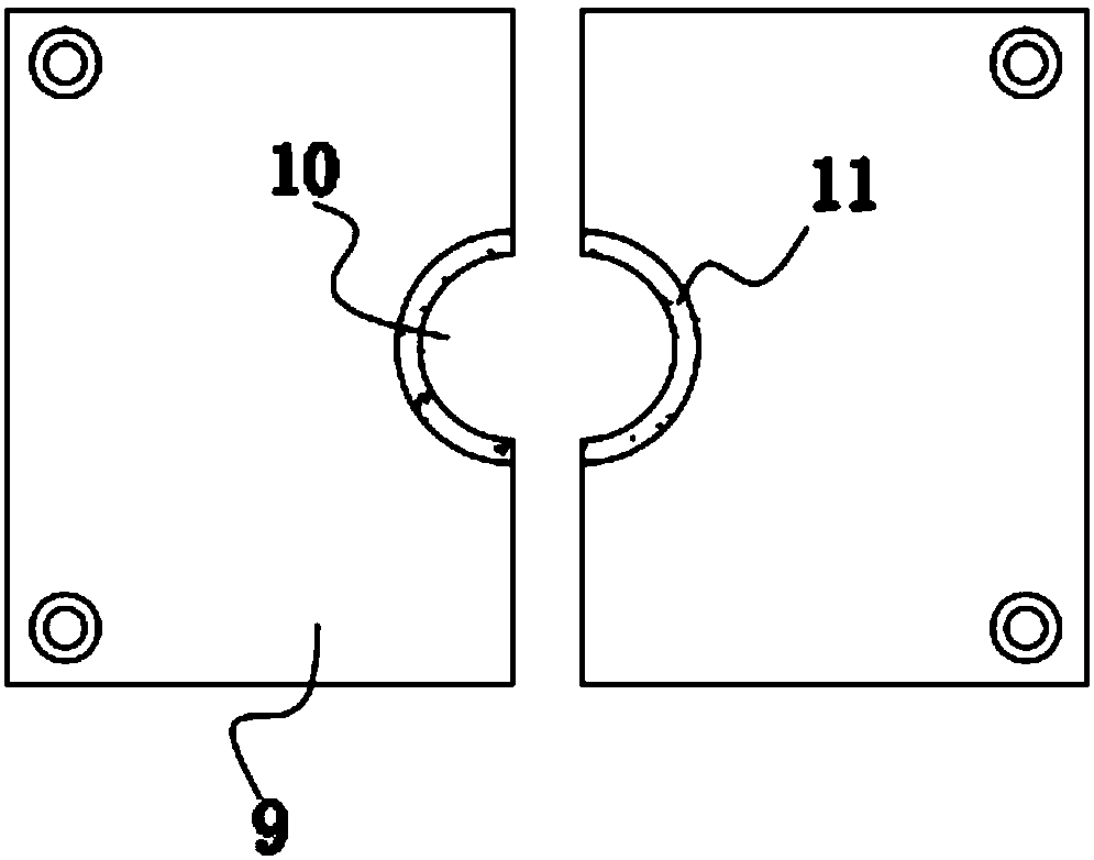 Forestry nursery stock planting wind shielding and freeze protecting device