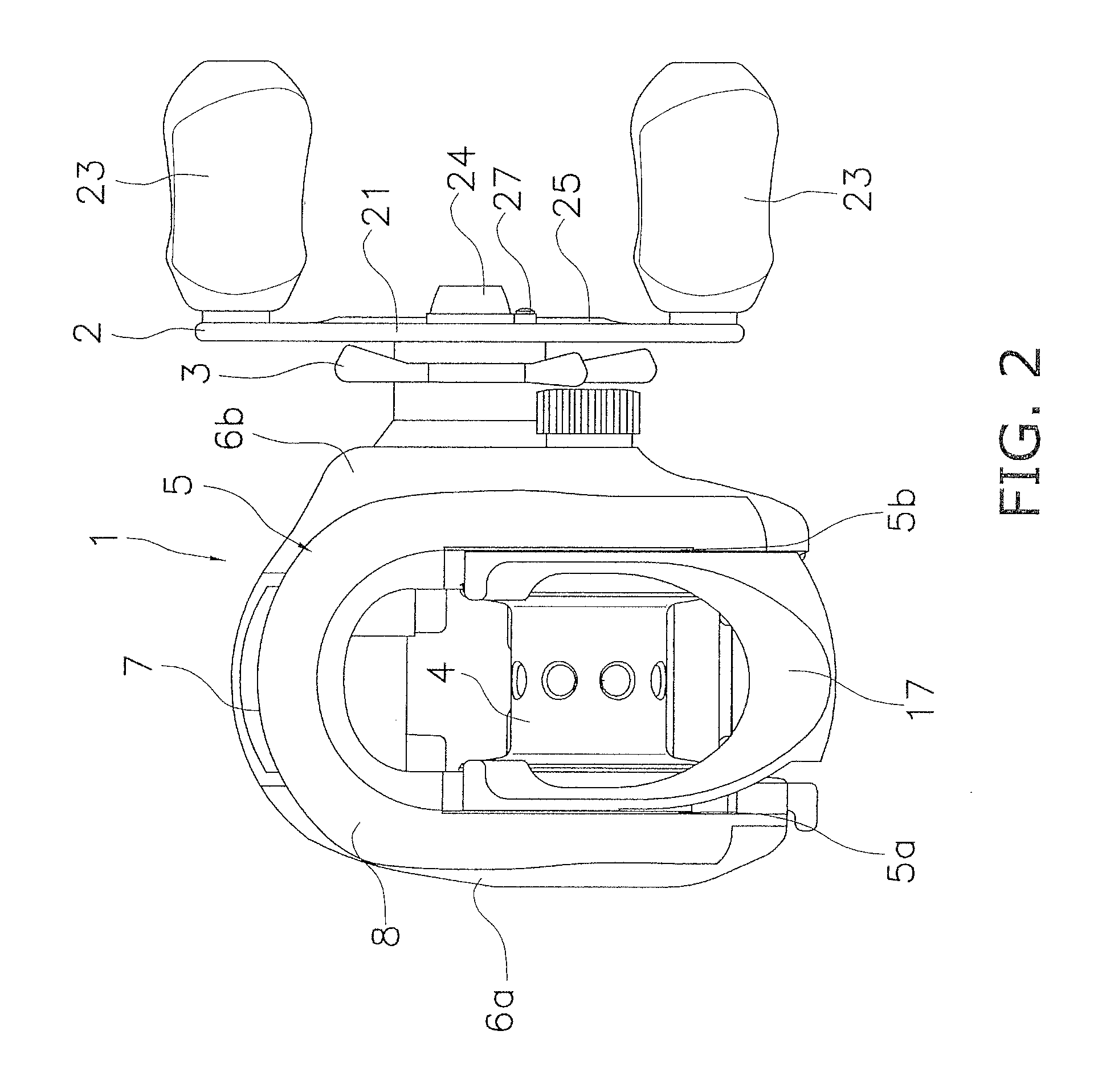 Fishing reel handle assembly