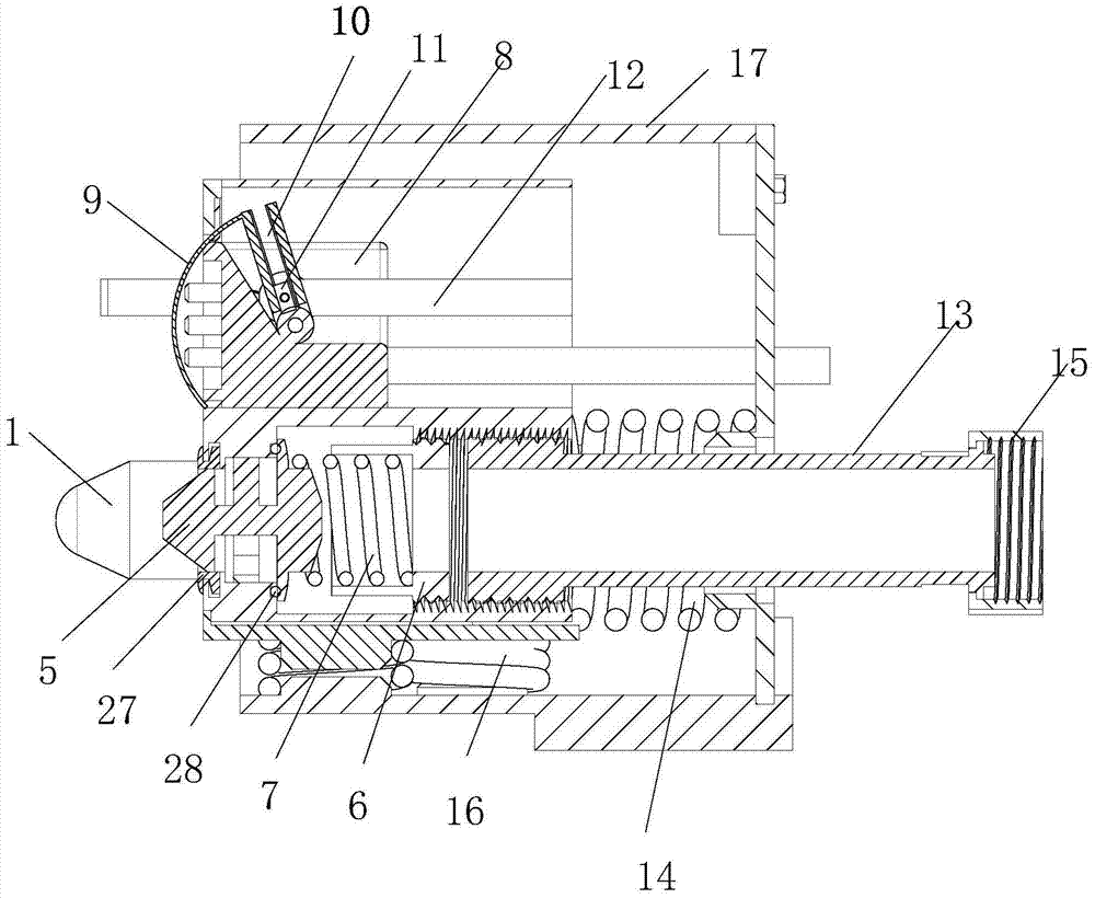 An automatic unhooking device for railway wagons