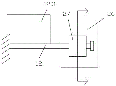 Speed regulation installation assembly for LED display device