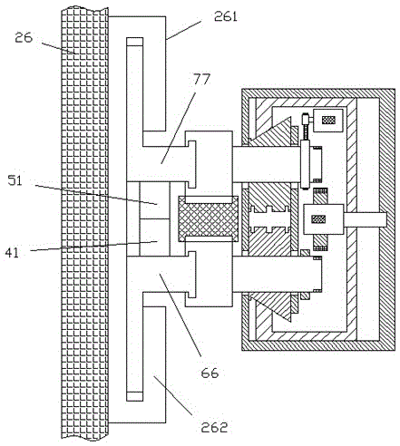 Speed regulation installation assembly for LED display device