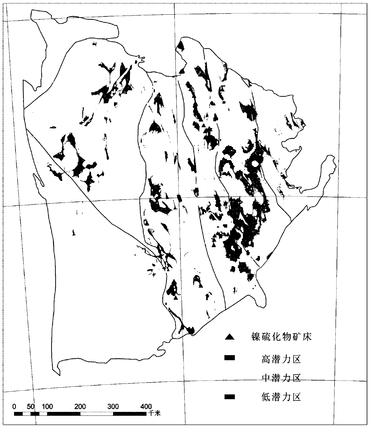 A layered random forest model-based copper-nickel sulfide ore deposit mineralization prediction method