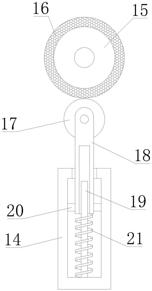 Textile fabric cleaning device for textile equipment