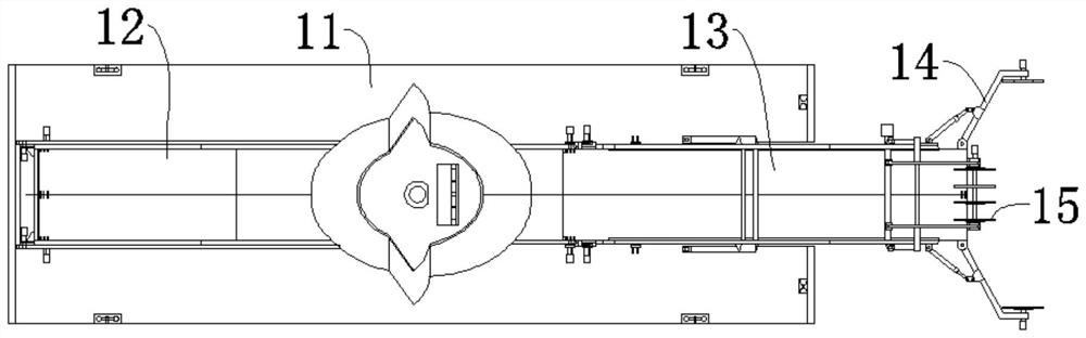 Sewage disposal assembly for hydropower station sewage disposal