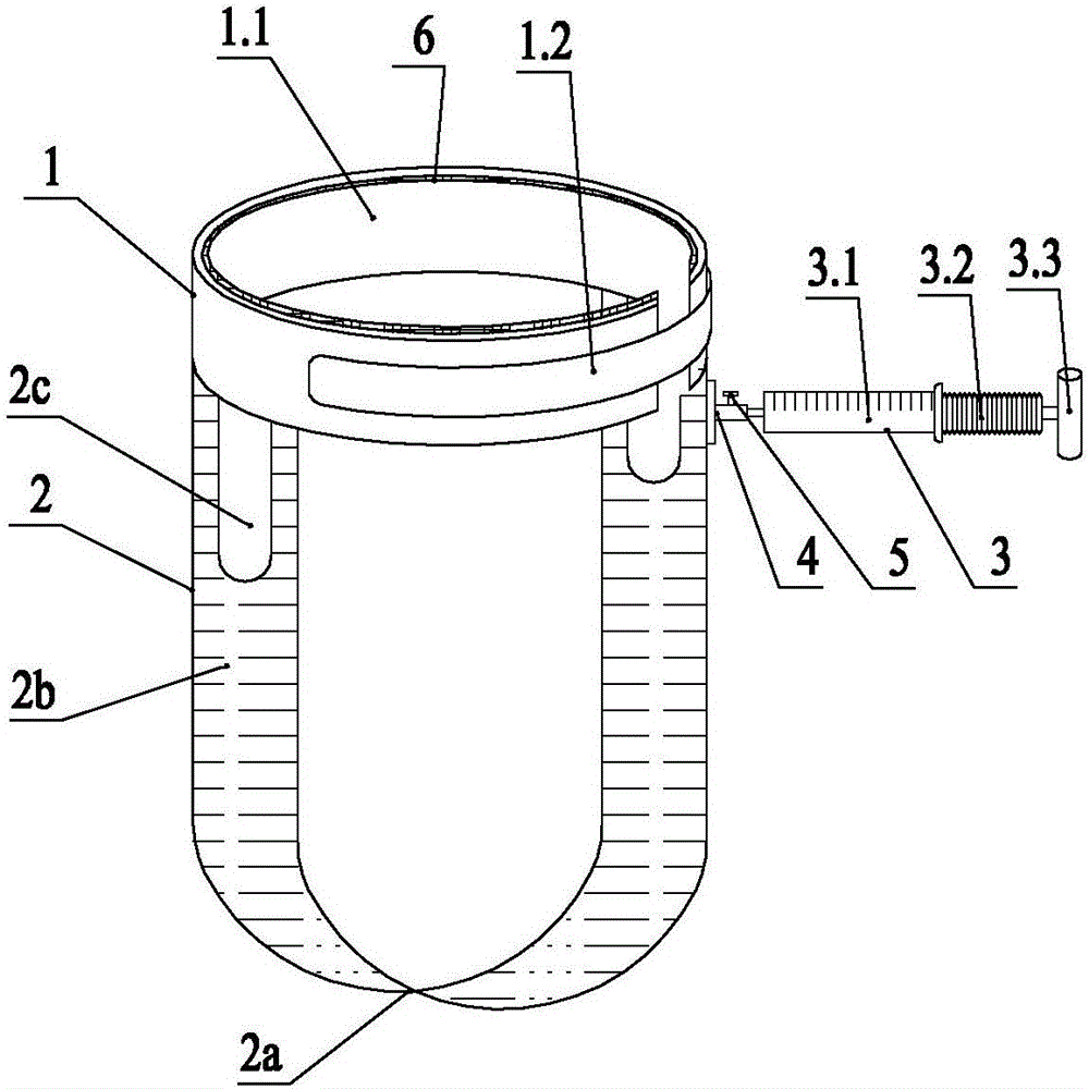 Pressure-adjustable balloon calcaneus clamp