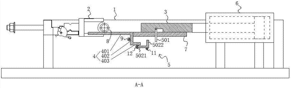 Horizontal steel tube bending machine