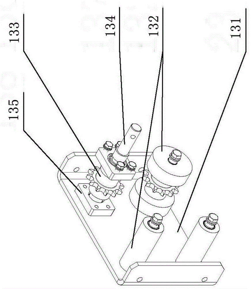 A push type automatic packaging bag shaping machine