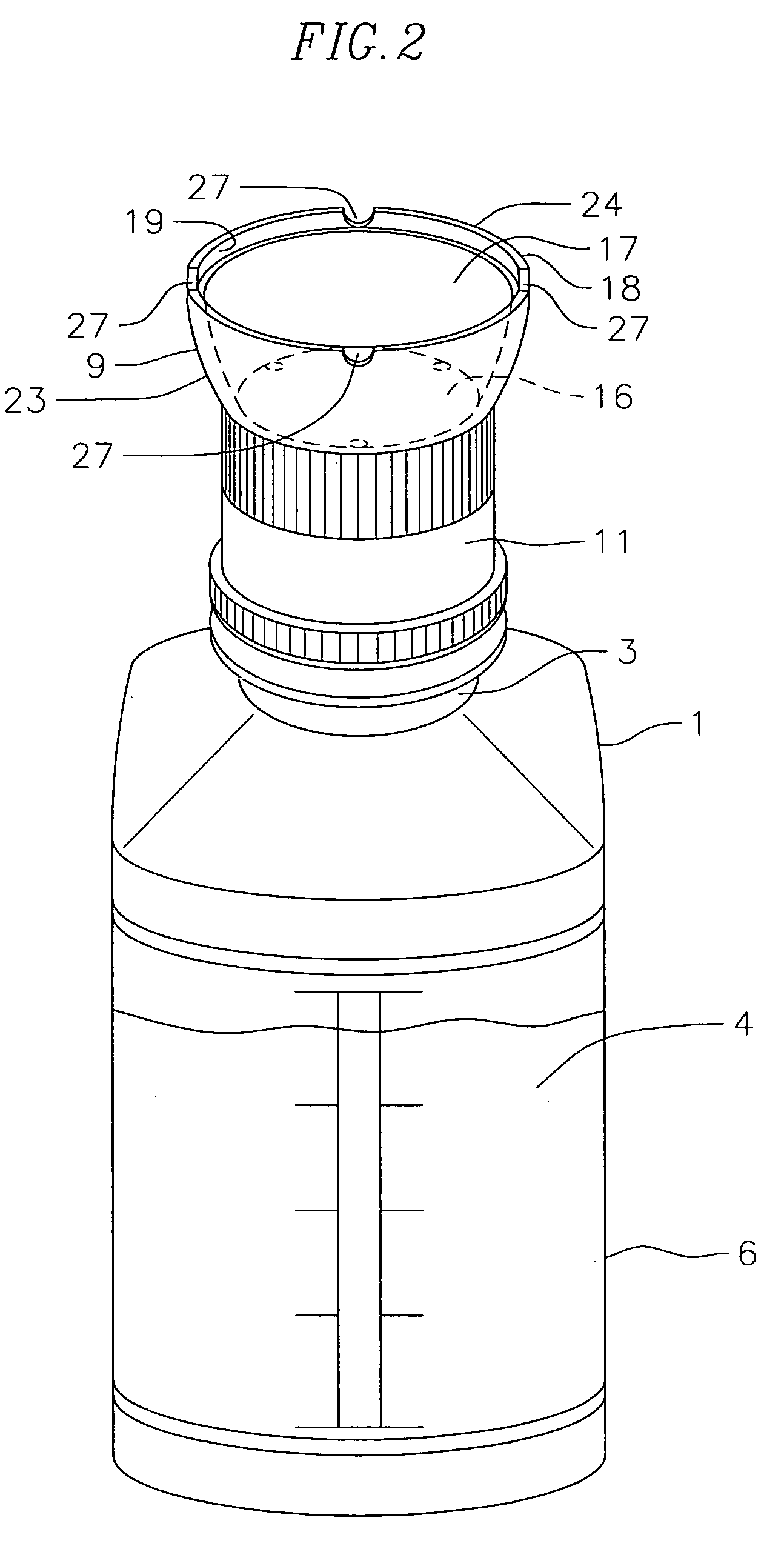 Device for irrigating and inspecting a wound