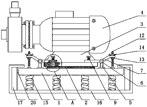 Water pump with noise reduction function