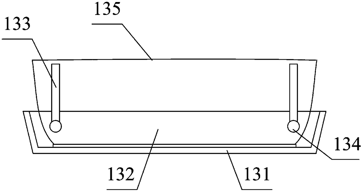 Intelligent loop waist transferring device of paper diaper production line