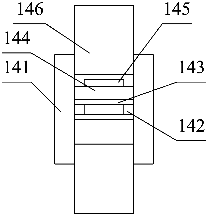 Intelligent loop waist transferring device of paper diaper production line