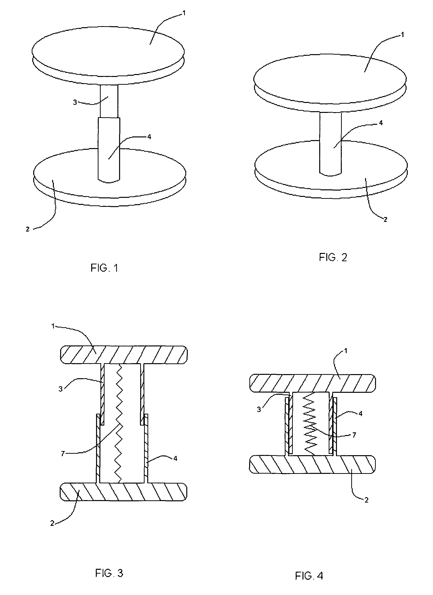 Cranial fixation device