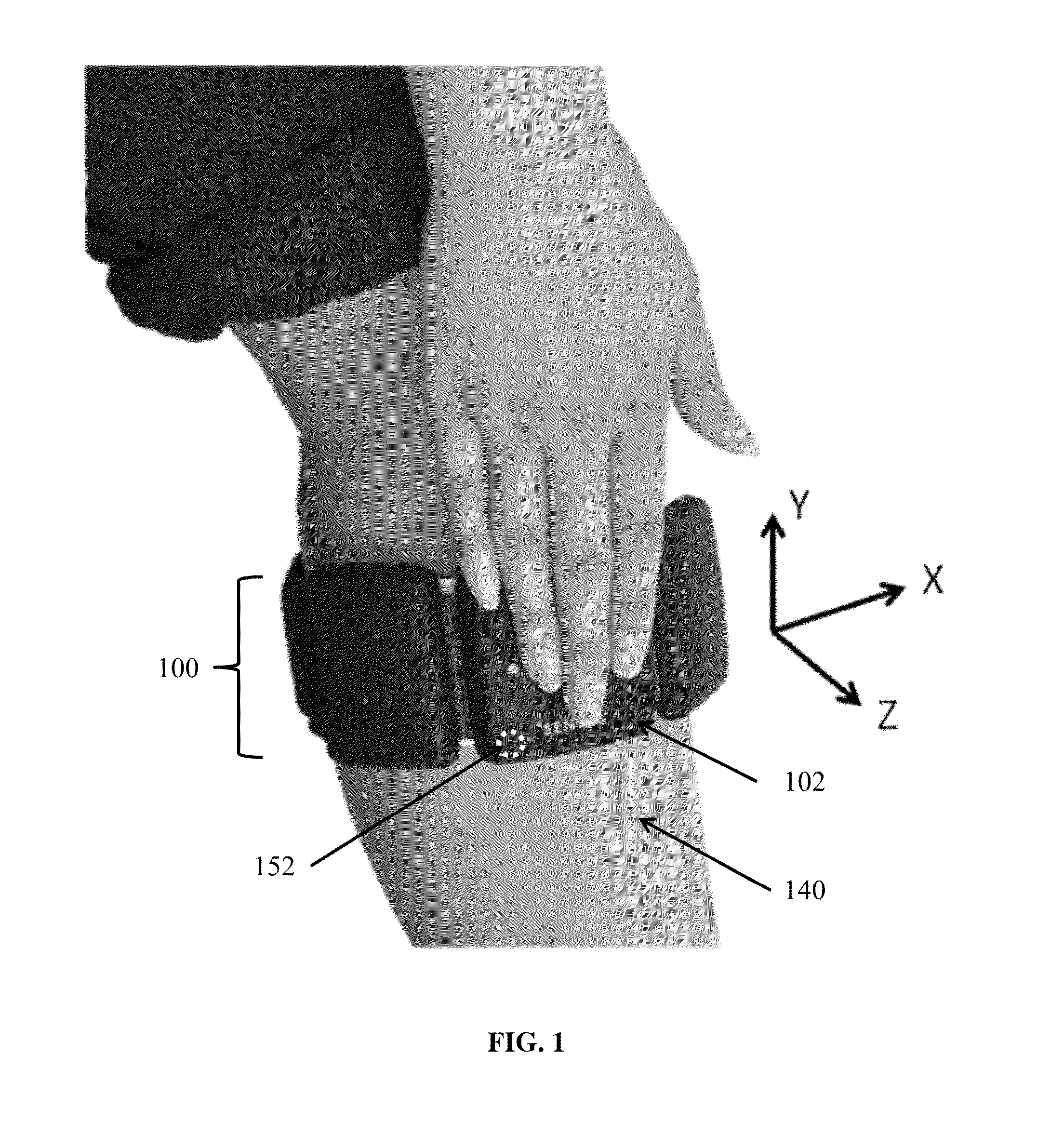 Transcutaneous electrical nerve stimulator with user gesture detector and electrode-skin contact detector, with transient motion detector for increasing the accuracy of the same