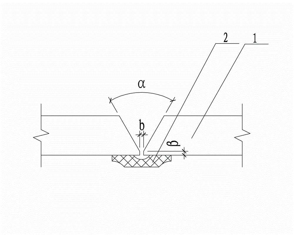 Low-temperature welding technology of low alloy bridge steel