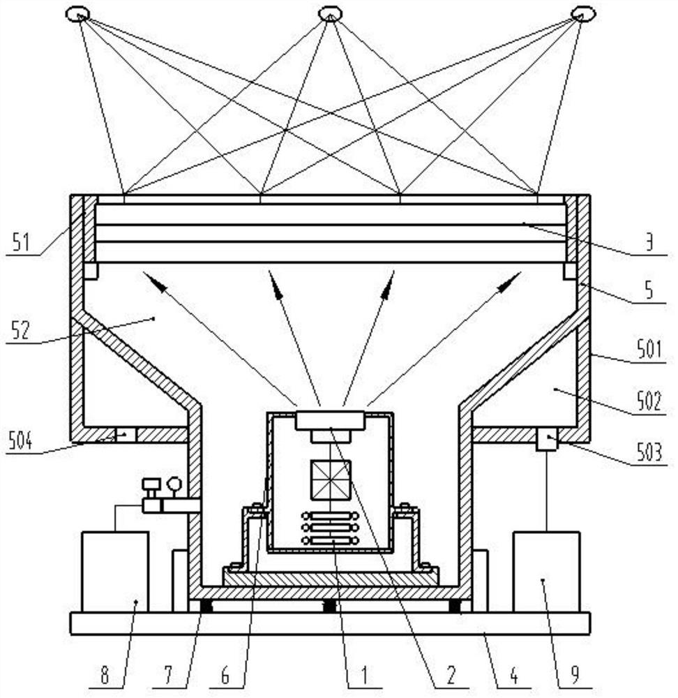 A grating rear-mounted naked-eye 3D display system based on pointing light source