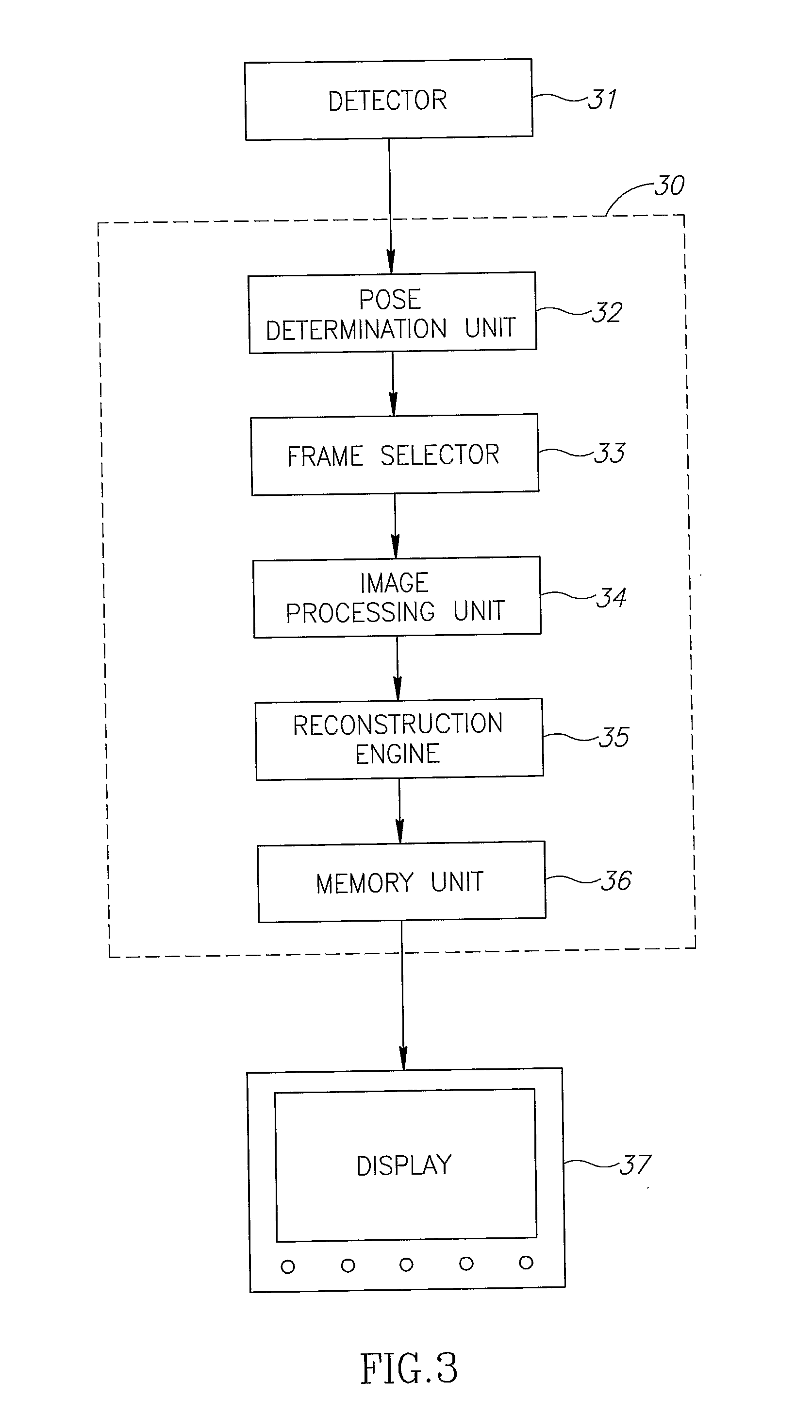 C-arm computerized tomography system