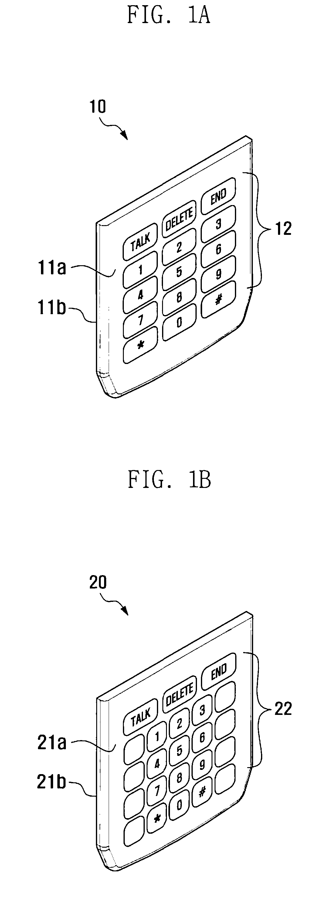 Keypad battery pack, mobile terminal available for different keypad battery packs, and method of changing keypad of mobile terminal