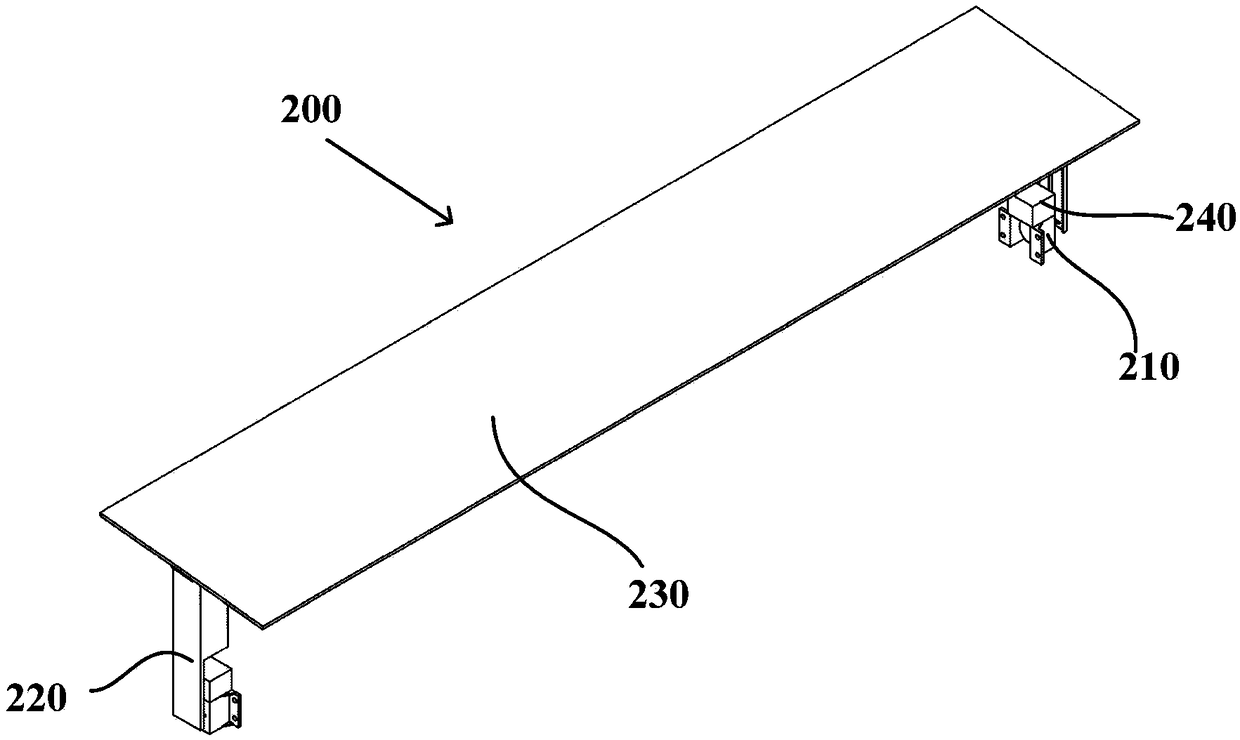 Hanging indoor unit of air conditioner, baffle assembly used for hanging indoor unit, and control method of hanging indoor unit