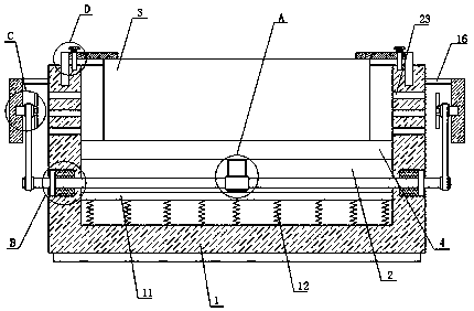 Anti-collision assistor for battery pack of new energy automobile