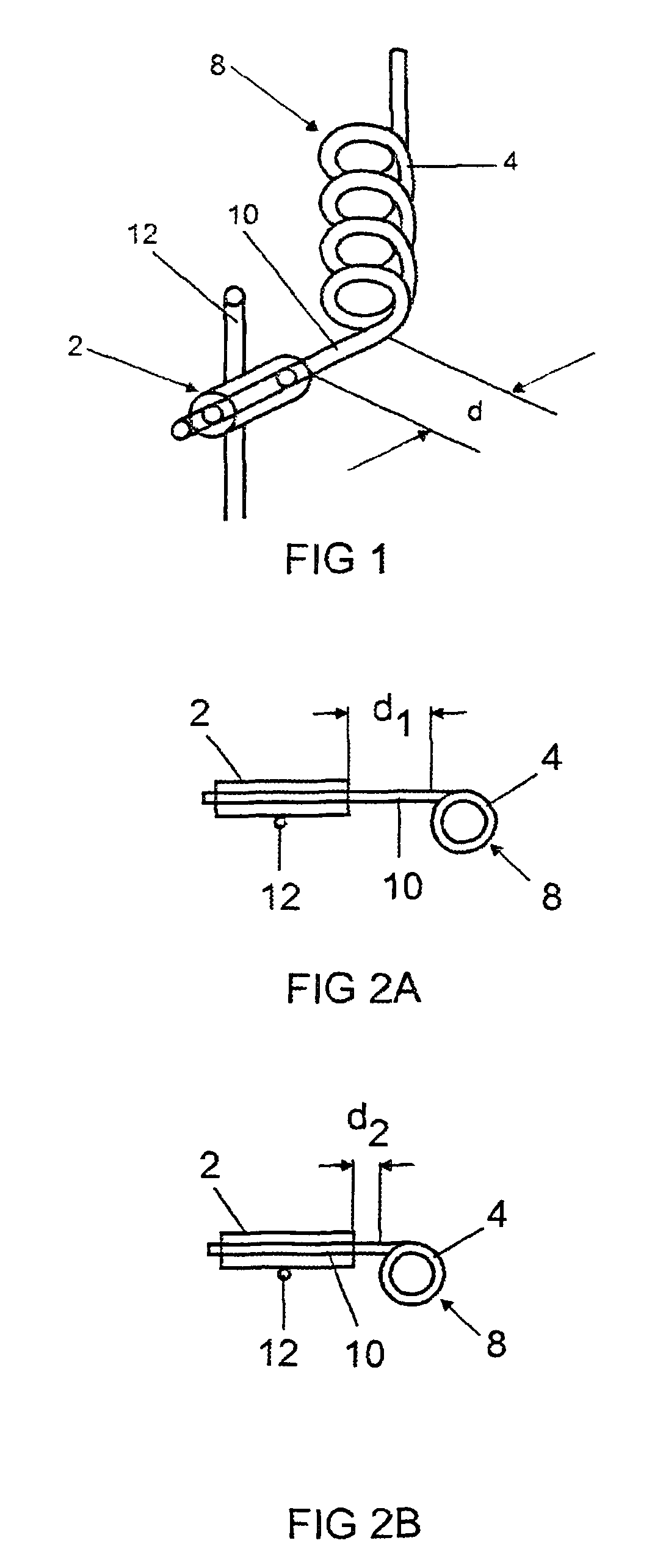 Welding aid for a spiral-wound filament