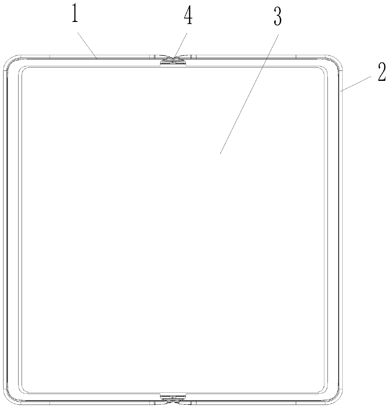 Folding hinge assembly and mobile terminal