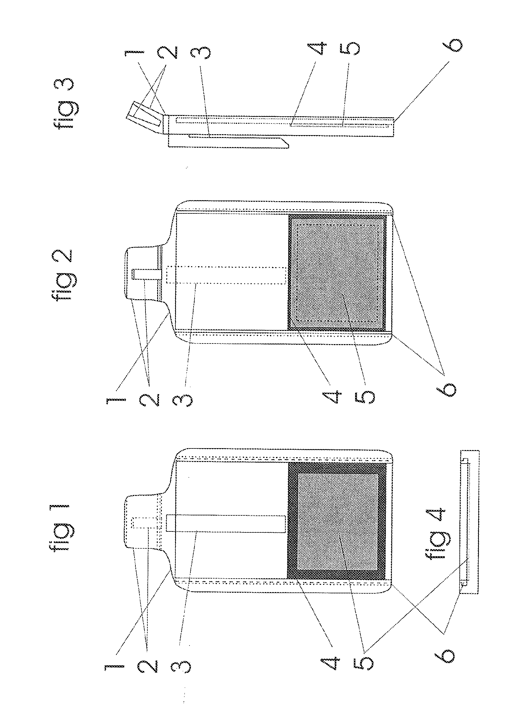 Portable device for breathing detection