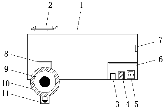 Transmission shaft detection device of auxiliary power device of vehicle