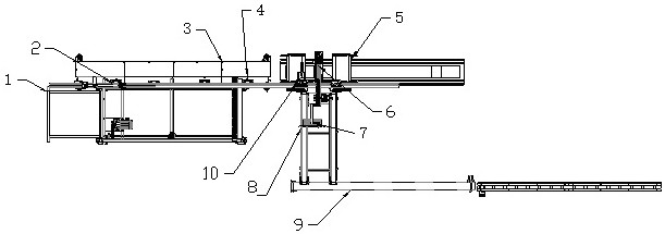 Photovoltaic frame double-material cutting system