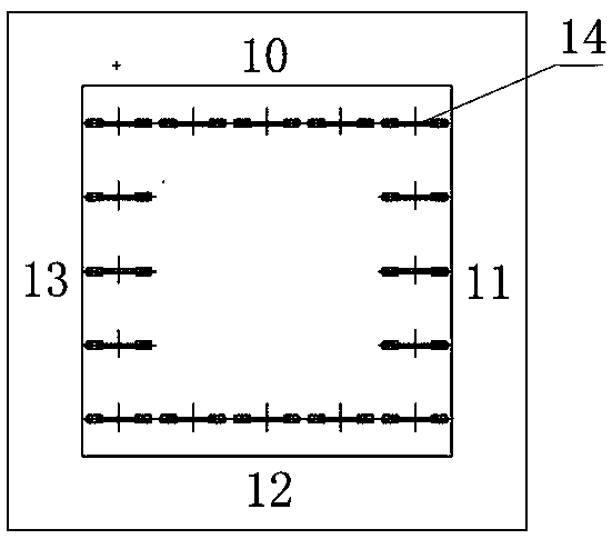 Planar piezoelectric-driven platform with three degrees of freedom and method for driving planar piezoelectric-driven platform to move