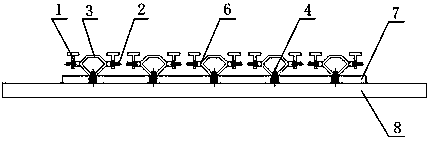 Planar piezoelectric-driven platform with three degrees of freedom and method for driving planar piezoelectric-driven platform to move