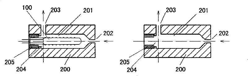 Solid thermal conductivity detector for cylindrical thermal sensitive region