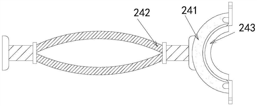 Shockproof flow instrument and apparatus storage equipment