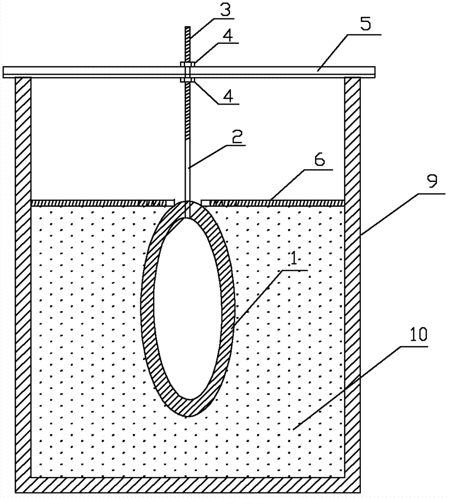Method for positioning and forming hidden and buried grotto in geomechanical model test