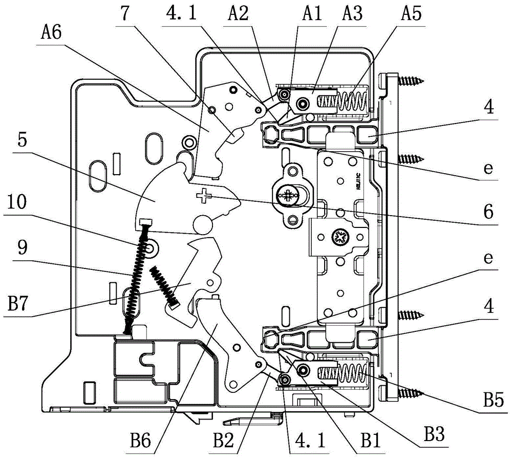 Lock-off system for furniture drawer fronts