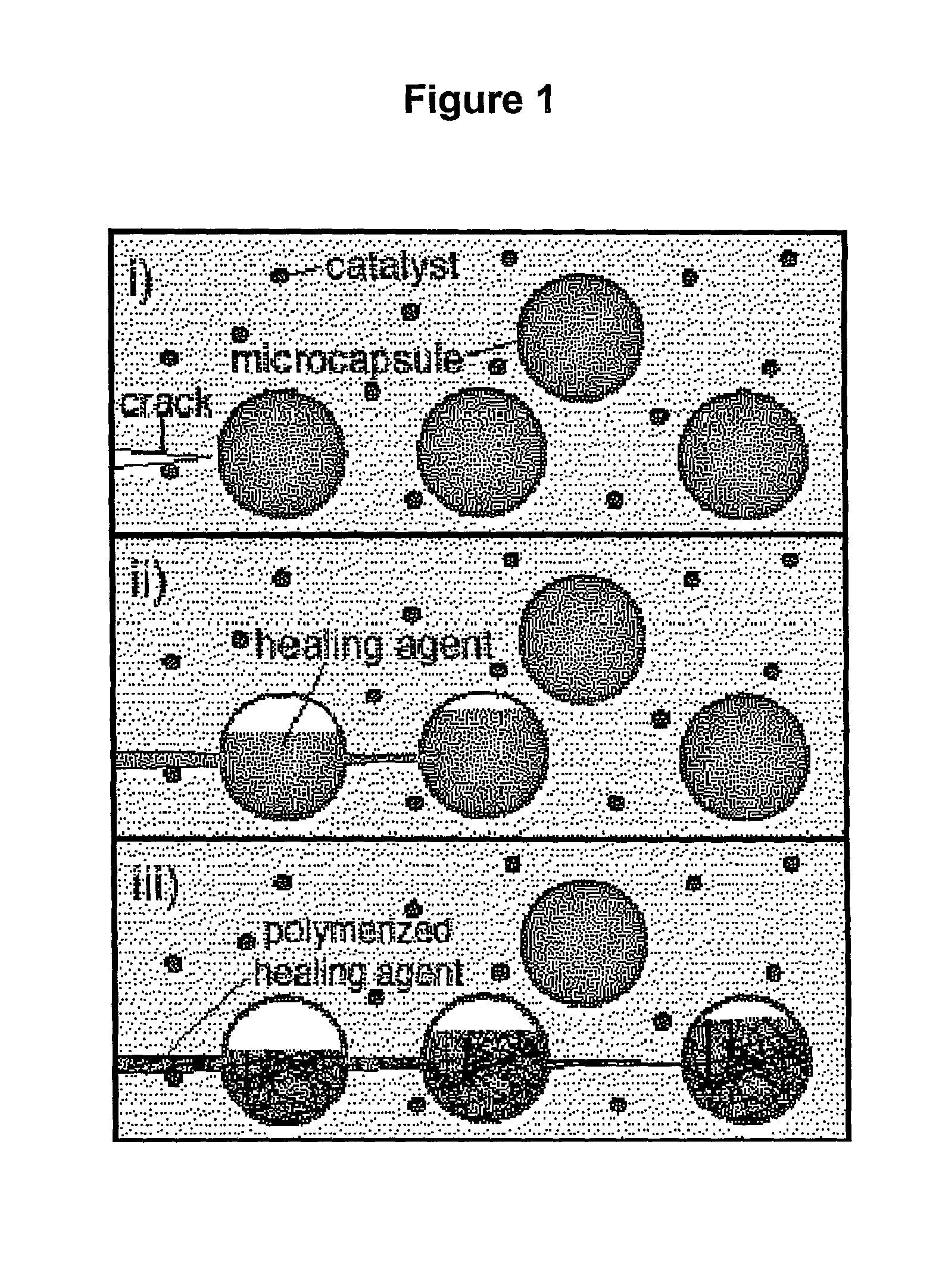 Multifunctional autonomically healing composite material