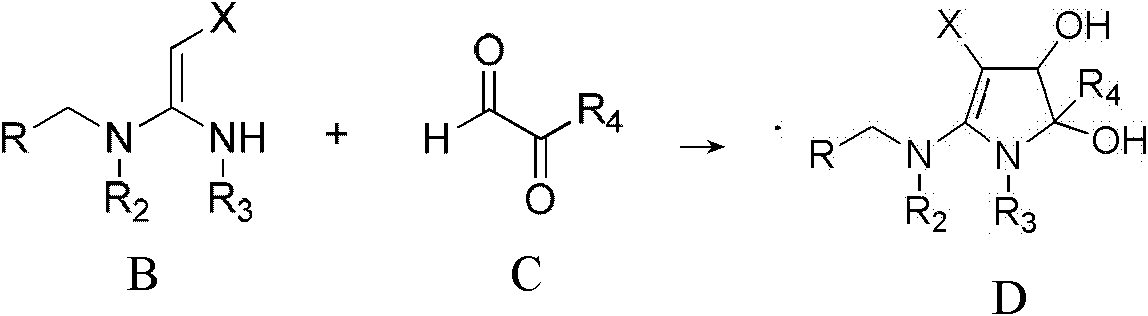 Preparation of pyrrole and pyrrolin fused ring compound with insecticidal activity and use thereof