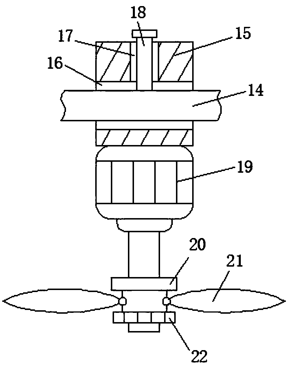 Automatic pruning device capable of conveniently maintaining green belts