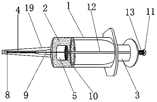 A rapid extraction device for intraoperative pathological tissue