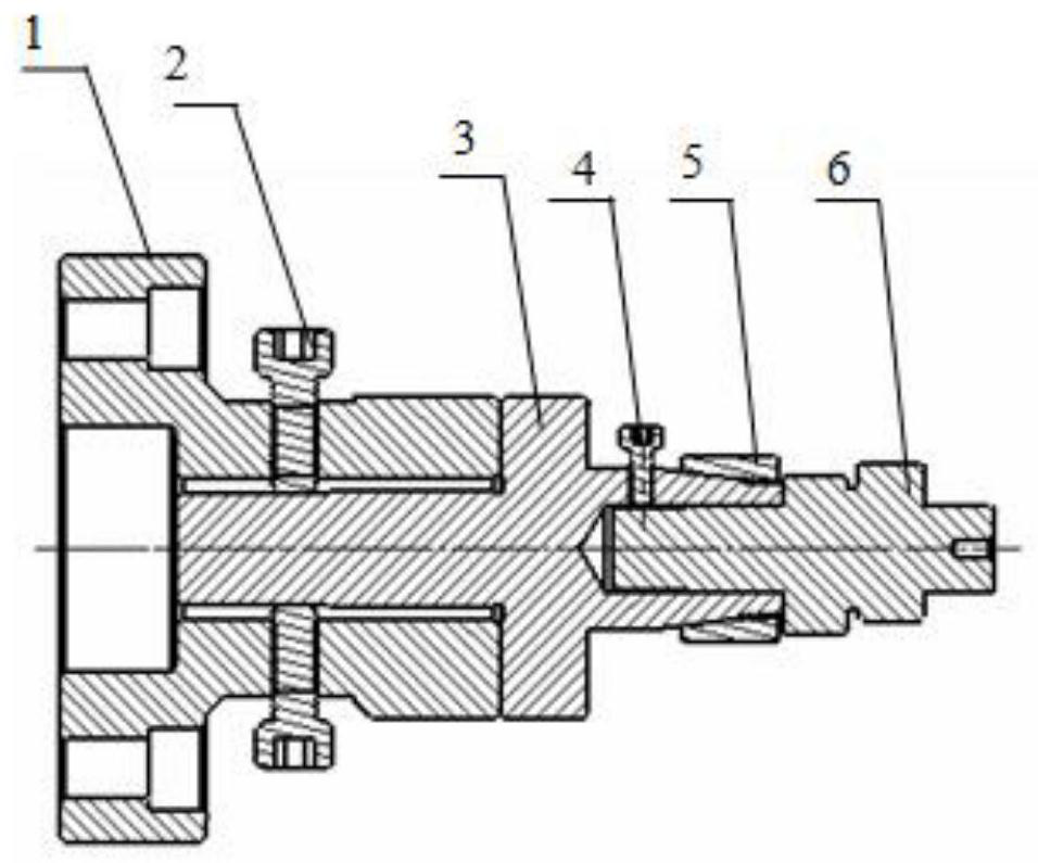 A precision grinding method for eccentric circle of crankshaft and special eccentric fixture