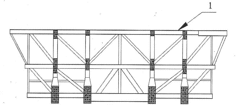 Installation process of upper module on offshore oil platform