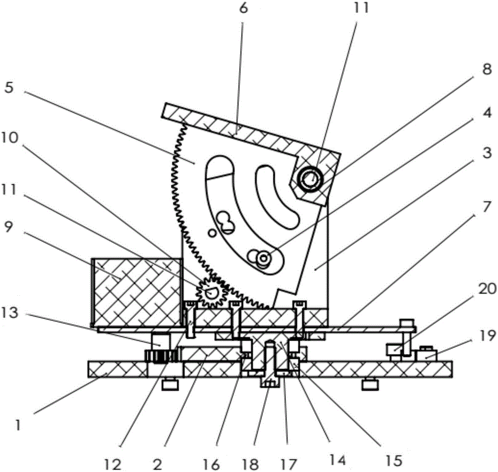 Tripod head device