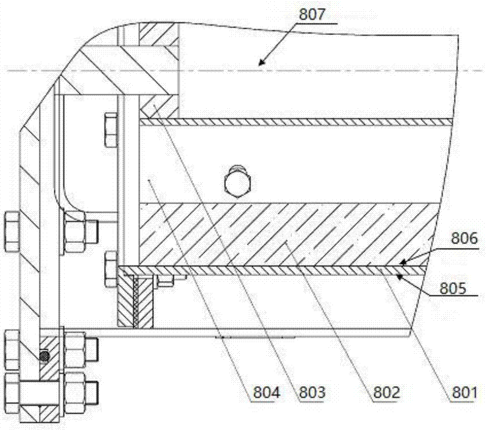 Sewage circulation system for washing and sweeping vehicle