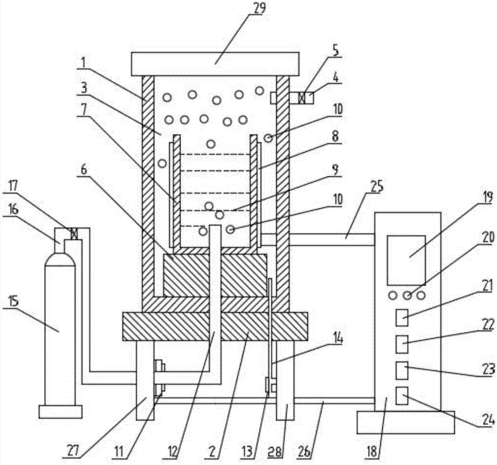 Preparation method of long-period stacking order (LPSO) structural phase enhanced magnesium gadolinium zinc calcium aluminium alloy plate