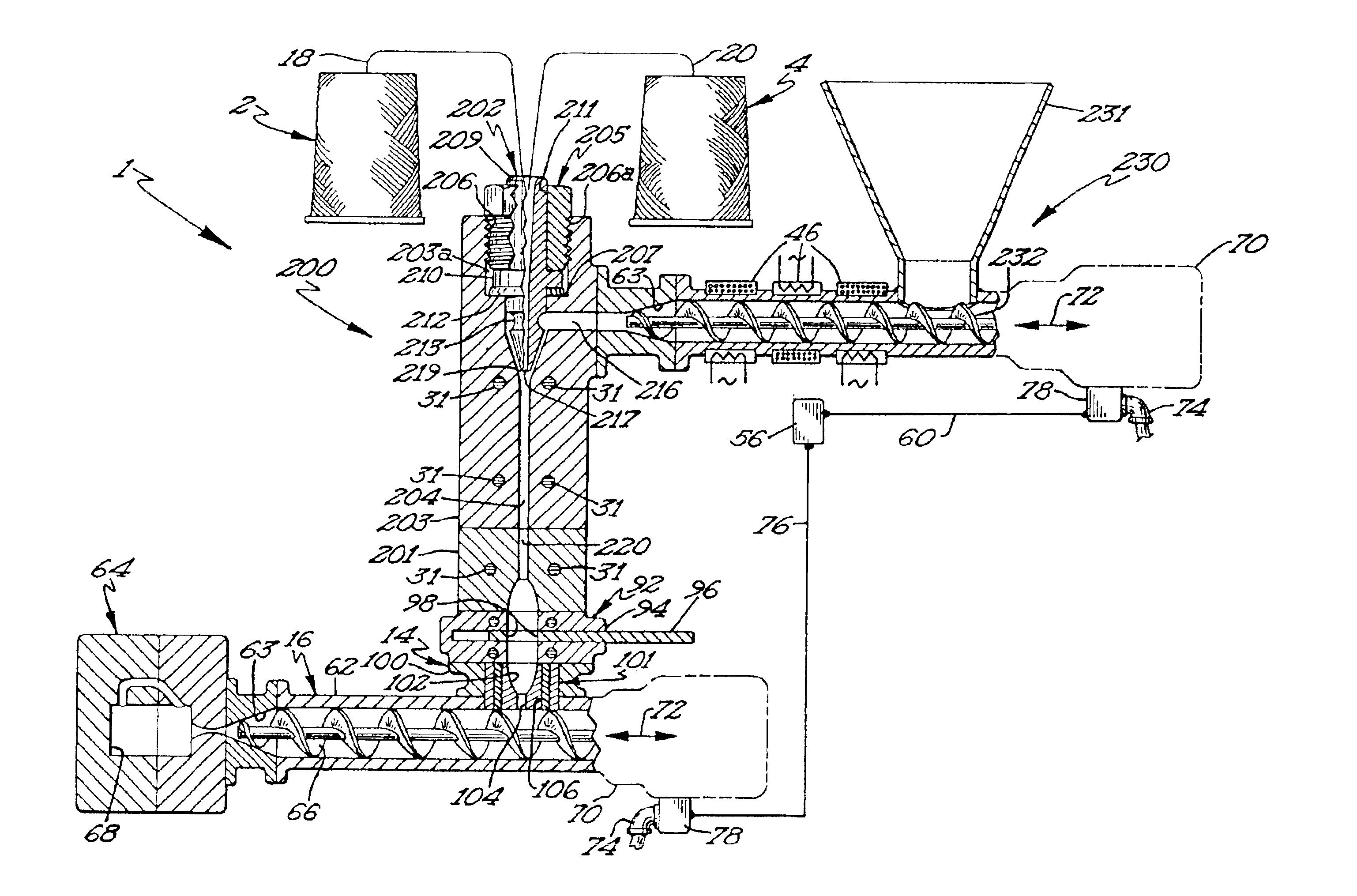 Method of compounding resin and fiber