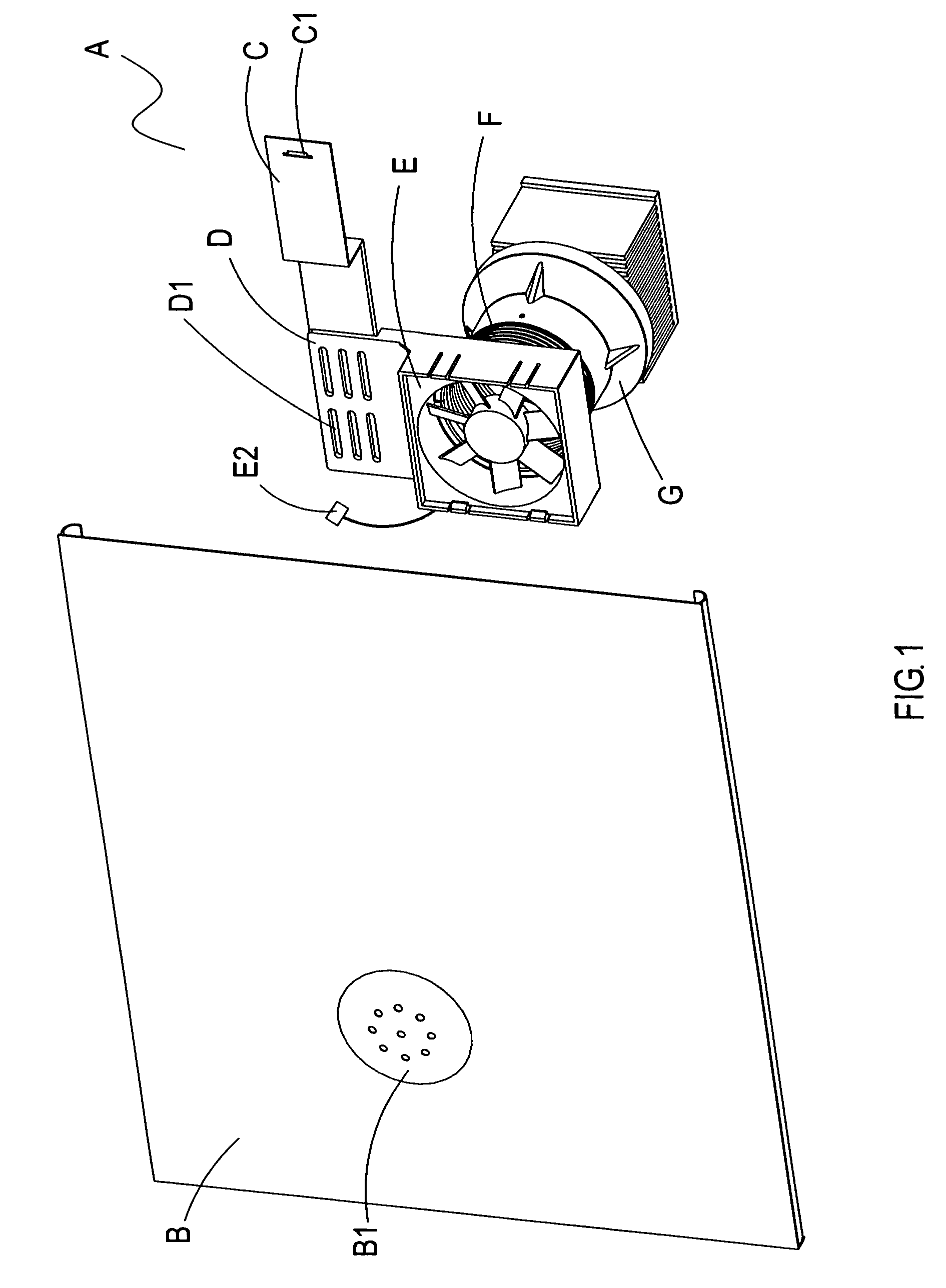 Chassis air guide thermal cooling solution