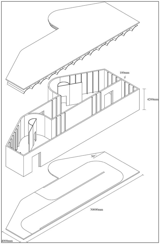 Cold-air-resistant haze removal door hopper system based on check valve principle