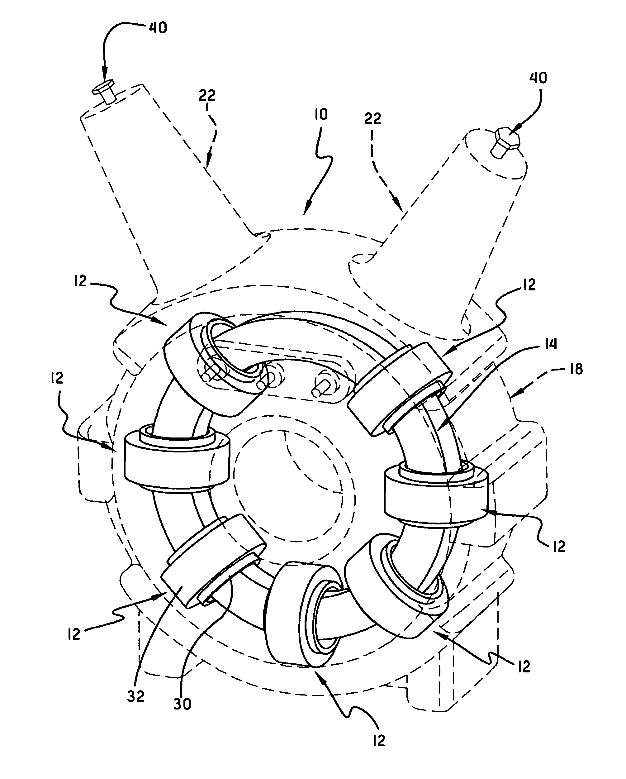 Dry type pole-mounted transformer