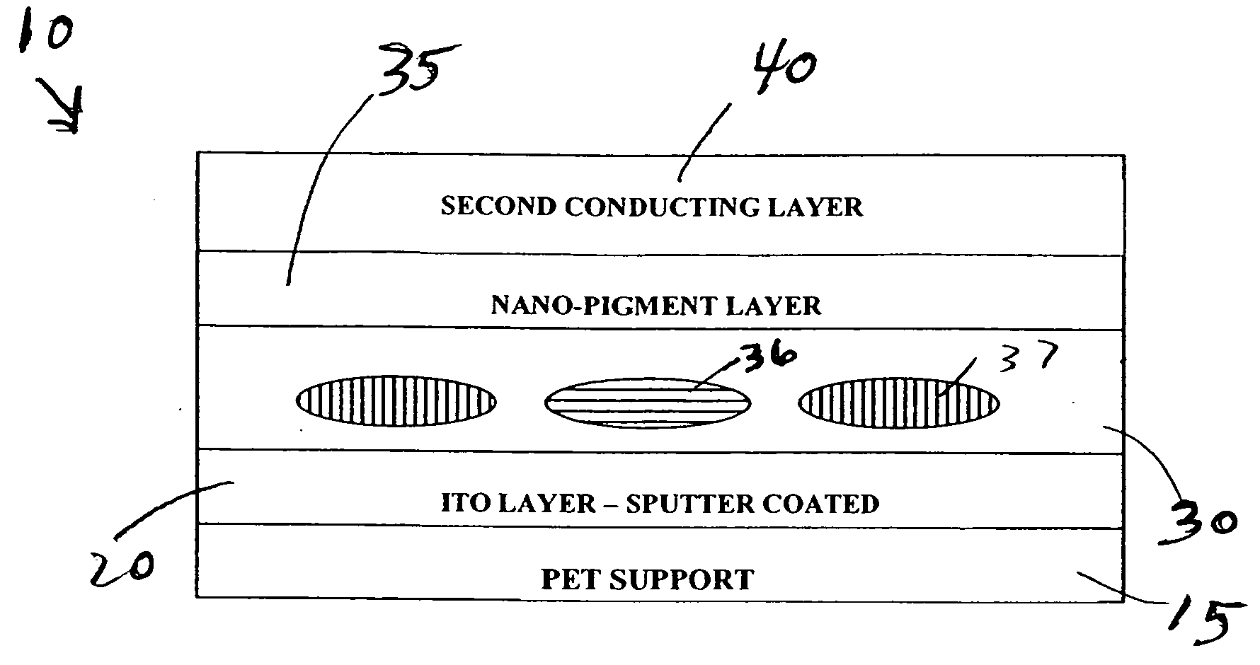 Reflective chiral-nematic liquid crystal display with broadband reflection